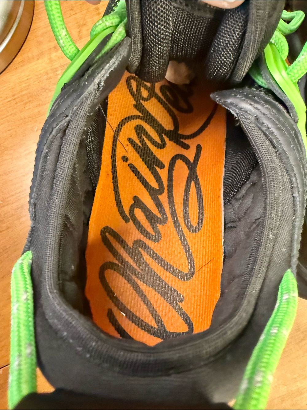 Versace Chain Reaction 'Black Green' Sneakers Men 12 COA Available - Picture 10 of 16